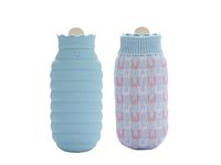 Jordan&Judy Beehive Hot Water Bag (Large 21oz, Blue)