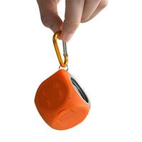 CHUKCHI Portable 100% Waterproof (IP67) Mini Cube Loud Bluetooth 4.0 Speaker by Pantheon Wireless, With Built-in Mini Microphone for iPhone Android and Other Bluetooth Music Playing Device (Orange