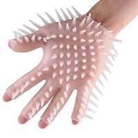 Williant-Brilliant New Male Female Massage Tool Silicone Soft Flirting Massage Glove Men Bath Body Brush
