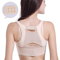 XYWN Back Care Posture Corrector, Adjustable Back Support Vest Posture Corrector for Women Improve Sit Walk Prevent Slouching,M