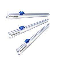 3 Slide Cutter Replacements for Your Commercial Kitchen 18” Plastic Food Wrap Boxes - 20” Long Rails - Direct to You from Our USA Warehouse - Mymicco # 3020