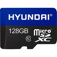 Hyundai 128GB Flash Class 10 U1 Micro SD Memory with Adapter - 90MB/S Read Speed and 21MB/S Write Speed Components SDC128GU1