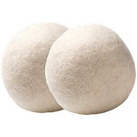 Neatfreak 05522X02 F0F0EC-006 Odor Control Wool Natural Dryer Balls 2-Pk