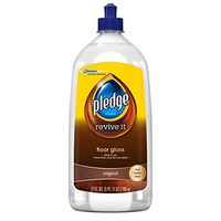 Pledge Floor Gloss Liquid, Sealed Wood Protector, Removes Dirt, Polish To Help Keep Floors Shiny, Original Scent, 27 fl oz