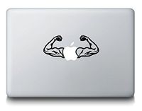 Muscle ManSticker Decal MacBook, Air, Pro All Models Exercise Fitness Working Out iPad Decal Sticker