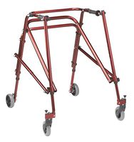 Inspired by Drive Nimbo 2G Lightweight Posterior Walker, Castle Red, Large