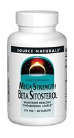 Source Naturals Mega Strength Beta Sitosterol 375mg Plant Sourced Healthy Cardiovascular & Cholesterol Support Supplement - 60 Tablets 
