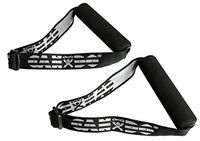 FEI 10-5330 Can-Do Exercise Band Foam Padded Adjustable Webbing Handle, Pair