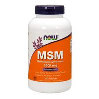 Now Foods MSM 1500 Vegetarian - 200 Tabs 3 Pack