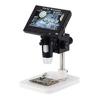 Kanavano 50X-1000X Intelligent Digital Microscope 3.6MP Magnifying Glass 4.3-inch LCD Screen 1080P / 720P. Microscope Soldering for Mobile Phone Motherboard Circuit Board Repair Sol industria