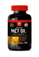 Immune System Booster for Adults - MCT Oil Premium 3000 MG with CAPRYLIC & CAPRIC ACIDS - mct Oil Capsules for Weight Loss - 1 Bottle 120 Liquid Capsules