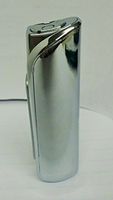 Polished Jet Flame Blue Rhino Lighter - BR8-1