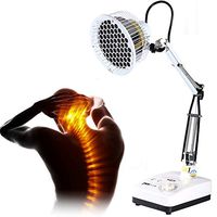 RZH Portable Infrared Physiotherapy Lamp, Far Infrared Electromagnetic Wave Instrument, Rheumatism Phototherapy, Used for Blood Circulation Relieve Pain