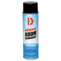Aerosol Room Deodorant, Mountain Air Scent, 15 oz Can, 12/Box