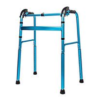 Stair Walker Elderly Disabled Walking Folding Up and Down Slope Assisted Lower Limb Standing Rehabilitation 52cm Window 45cm × 76cm Aluminum Blue