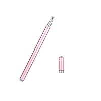 Capacitive Stylus Pen,Magnetism Cover Cap, High Sensitivity and Precision, Universal for Tablets and Other Touch Screens, Rose Gold