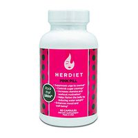 HER DIET Pink - Weight Loss Pills for Women - Thermogenic Fat Loss Supplement - Increased Energy - Appetite Suppressant - Prevent Overeating - Curb Cravings