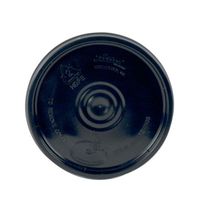 Black Plastic Lid for 1 Gallon Pails (12 Lids)
