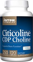Jarrow Formulas CDP Choline 250 MG 120 CAPS, Pack of 6