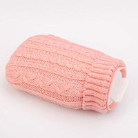 Ybriefbag Hot Water Bottle Kettle with Lid Large Capacity Water Hand Warmer Hand Warmer (Color : Pink, Size : 540ML)