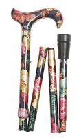 Classic Cane Elite Folding Derby - Multi Floral