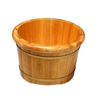 Foot Massagers Pedicure Bucket Foot Bath Barrel Massage Buckets Oak Foot Bath Barrel Spa Massage Pedicure Bucket Foot Acupuncture Massage Basin Foot Bath Products Give Your Family The Best Gift Foot M