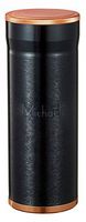 Personalized Travel 7-Cigar Black Case with Humidor with Free Engraving - Parisian