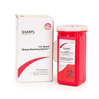 1.5-Quart SHARPS Secure Needle Disposal System - Intro KIT - SHARPS-50060-1