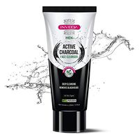 Inveda ActiveCharcoal Cleanser for Men-100ml For Deep Cleaning & Balancing pH