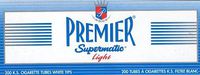 Premier King Size Light Cigarette Tubes - 10 Boxes