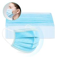 40Pcs Disposable 3-Layer Masks,Comfortable Breathable Facial Mask, Earloop ᴍedical Face ᴍᴀsᴋ Mouth Cover, Personal Protection for ɢerm Protection