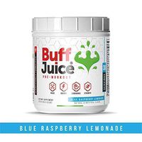 Pre Workout Powder Energy Drink (30 Servings) – Caffeine Free Preworkout Supplement High-Performance Formula with Beta Alanine, Creatine, L-Citrulline, B-Vitamin Complex (Blue Raspberry Lemonade)