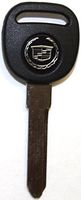 NEW CADILLAC REPLACEMENT PK3 ID13 TRANSPONDER CHIP UNCUT IGNITION/DOOR LOGO KEY