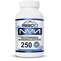 MAAC10 NMN 250mg Capsules - Stabilized Nicotinamide Mononucleotide Supplement. (2 Capsules = 500mg, 4 Capsules = 1000mg) Powerful NAD+ Precursor More Stable Than Nicotinamide Riboside (30 Count).