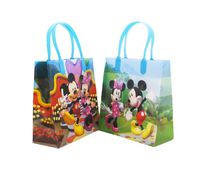 Disney Mickey Gift Bag - 6pcs Mickey Minnie Gift Bag Set (Assorted Design)