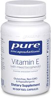 Pure Encapsulations - Vitamin E (with Mixed Tocopherols) - Dietary Supplement for Proper Cellular and Cardiovascular Functioning - 90 Softgel Capsules