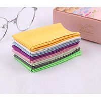 Eyeglass Cleaning Cloth 5Pcs Soft Glasses Cleaner Eyeglasses Clean Cloth for Lens Phone Screen Cleaning Wipes