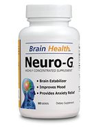 Neuro G Stabilize Your Emotions - Brain Health 60 Tablets - Highly Concentrate Supplent - Dietary Supplement
