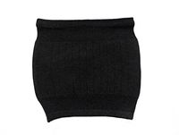 Flyusa Soft Elastic Cashmere Winter Warm Waist Support Stomach Warmer Band Waist Protector Belt for Men Women(Dark Grey)