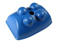 Neck King - Hands-free Self Massage Tool for the Neck and Back (Blue)
