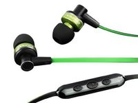 AWEI S90Vi in Ear Super Bass Smart Earphones Headphones with Controller for iPhone (Yellowgreen)