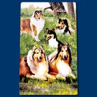 Rough Collie Roller Ball Pen Designer Ruth Maystead