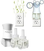 New - ScentDiffuse™ Smoke Odor Deodorizing Starter Kit (2) Refills and a Air Wick Oil Warmer