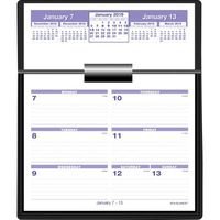 AT-A-GLANCE Flip-A-Week Desk Calendar and Base, 5 x 8 Inches, Black, 2013 (SW700X-00)