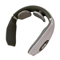 Neck Massager Anself Electric Pulse Neck Massager Electromagnetic Shock Cervical Physiotherapy Instrument with Heating Function