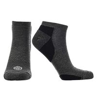 Doctor's Choice Plantar Fasciitis Compression Socks, Arch Support for Men & Women, 10-20 mmHg Compression (Charcoal, X-Large)