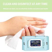 Iulove Wet Wipe Tissue Clean Hand Health Care 80 Wipes/Pack,Facial Cleaning Towels Skin-Friendly Travel,Multifold Paper Towels Absorbency Pockets Paper Towels,Soft Skin-Friendly Paper Towels