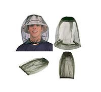 Qianson Mosquito Head Net for Men Protective Cover Netting for Camping Hiking Fishing