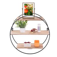 Arrowsy Iron Three-Layer Wall-Mounted Storage Display Stand