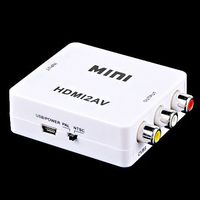 ABLEGRID HDMI input Digital to RCA Analog Audio/Video Composite CVBS Output Converter/AV